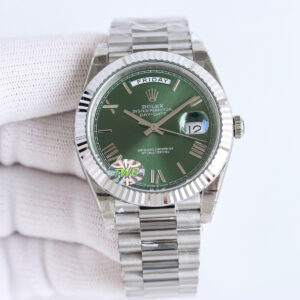 Rolex Day-Date 40 platinum and diamonds