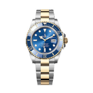 Replica Rolex Submariner Date Oyster watch 41 mm Oystersteel and yellow gold 126613LB