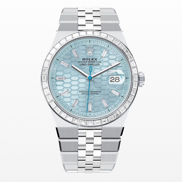 Land-Dweller 40 platinum and diamonds