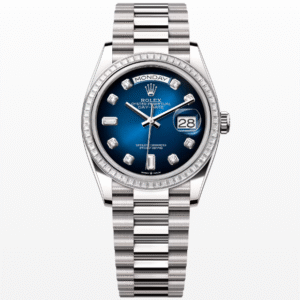 Rolex Day-Date 36 white gold and diamonds