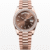 Day-Date 40 Everose gold and diamonds