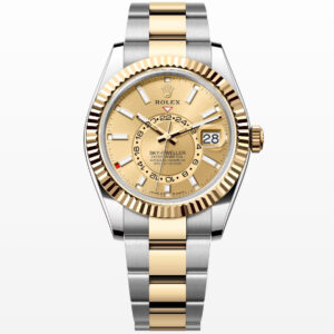Sky-Dweller 42 mm Oystersteel and yellow gold