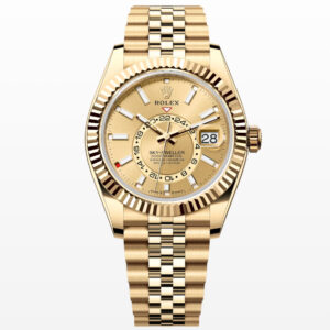 Sky-Dweller Oyster 42 yellow gold