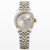 Lady-Datejust Oyster 28 mm Oystersteel yellow gold and diamonds
