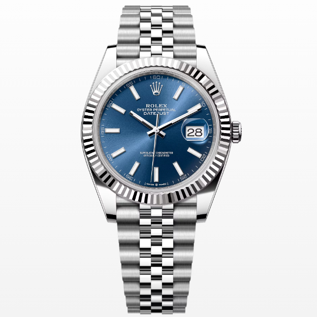 Datejust 41 Oyster Oystersteel and white gold