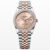 Datejust 36 Oyster 36mm Oystersteel Everose gold and diamonds
