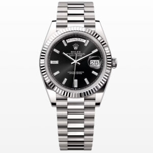 Replica Rolex Day-Date 40 Oyster 40 mm white gold
