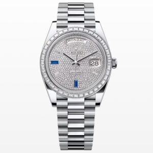 Rolex Day-Date 40 Oyster 40mm platinum and diamonds