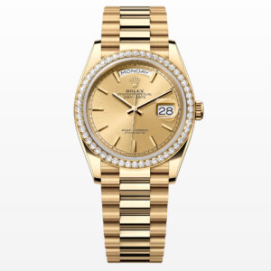 Rolex Day-Date 36 Oyster 36mm yellow gold and diamonds 128348RBR