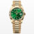 Day-Date 36 Oyster 36 mm yellow gold green