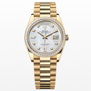 Rolex Day-Date 36 Oyster 36mm yellow gold and diamonds 128398TBR
